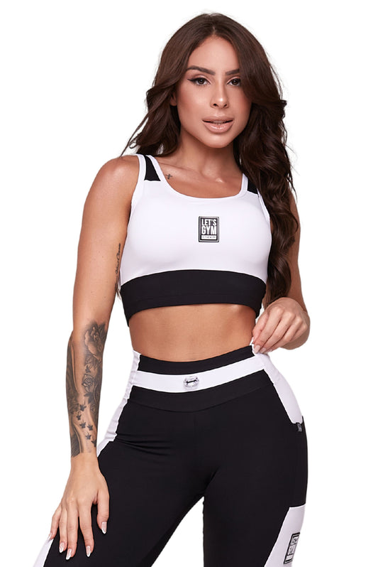 Split Sports Bra